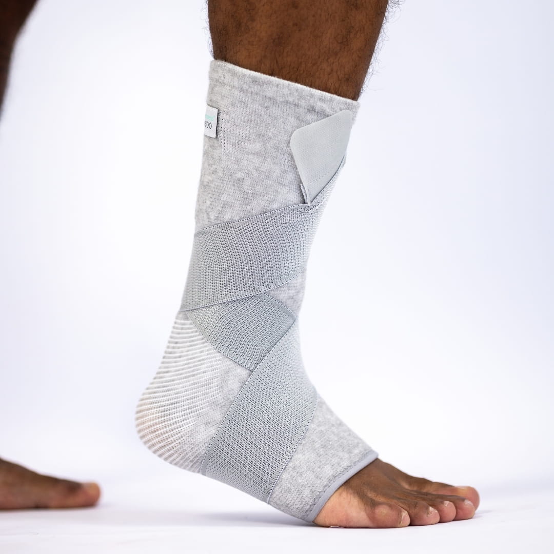 Onecompress Premium Bamboo Ankle Support Sleeve