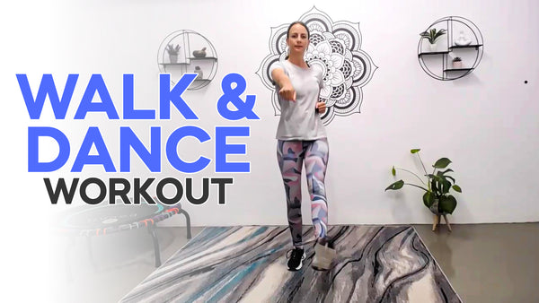 30 minute Walking Workout at Home // Fun Low Impact Dance Cardio!