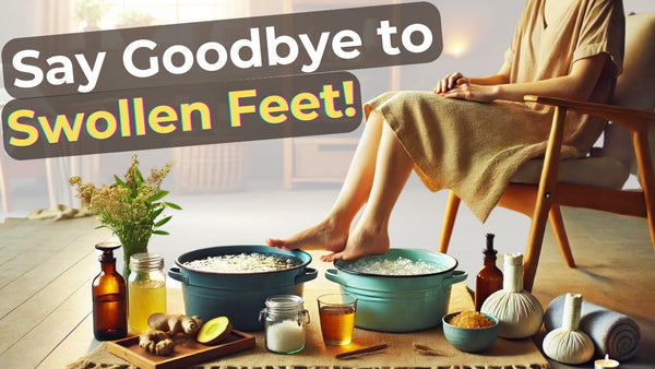 7 Home Remedies For Swollen Feet | Edema, Neuropathy & Diabetic Foot Remedy