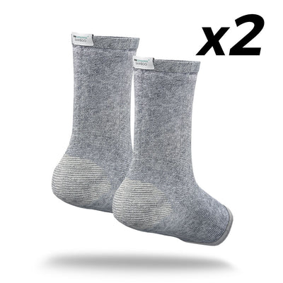 Premium Anti-Fatigue Bamboo Footsleeves with BONUS (2X Bundle)